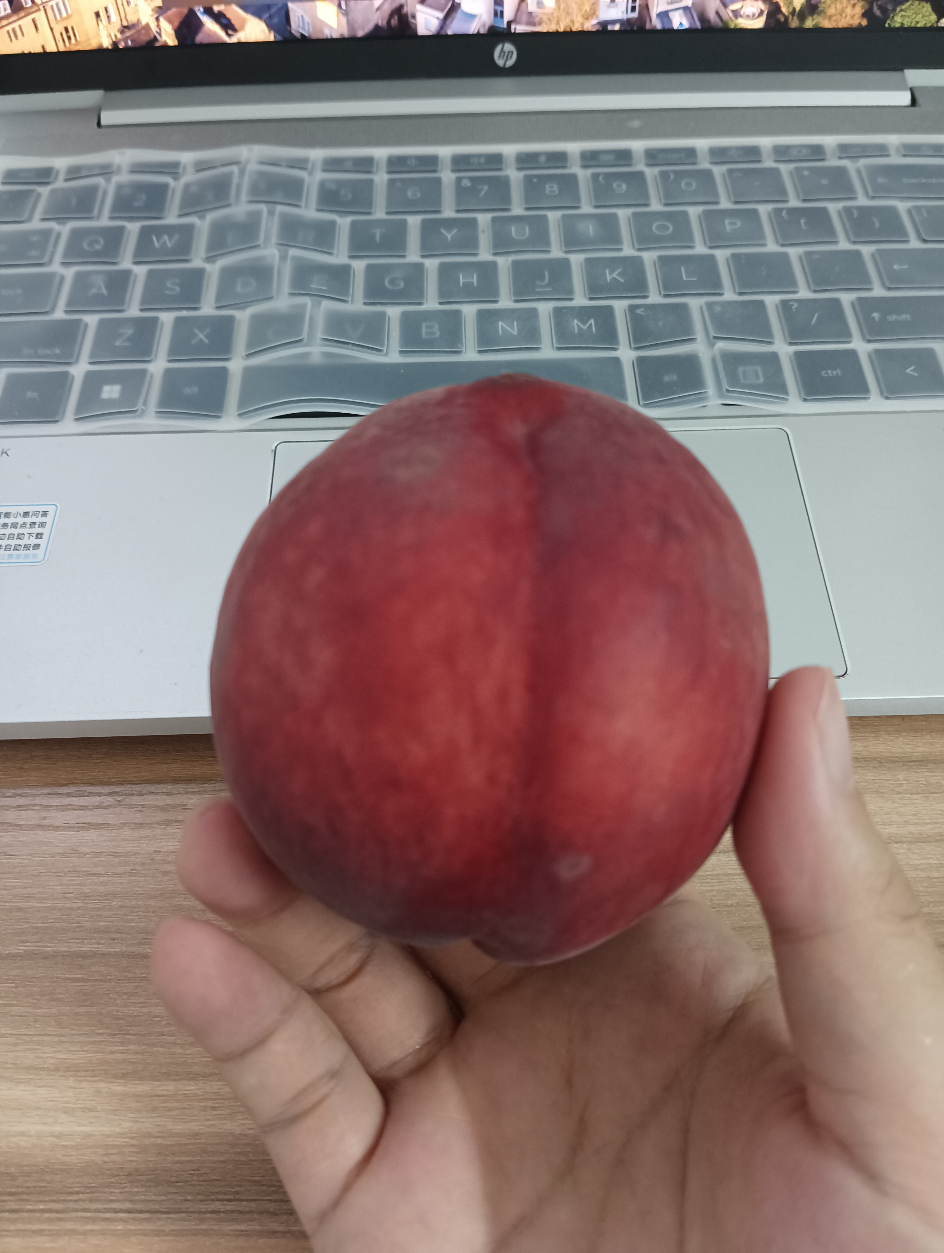 吃桃